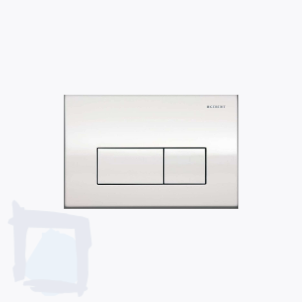 GEBERIT Kappa 50 Betätigungsplatte, hochglanz-verchromt