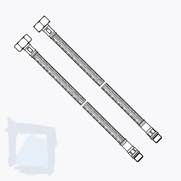 SK Panzerschlauch 3/8"- M10