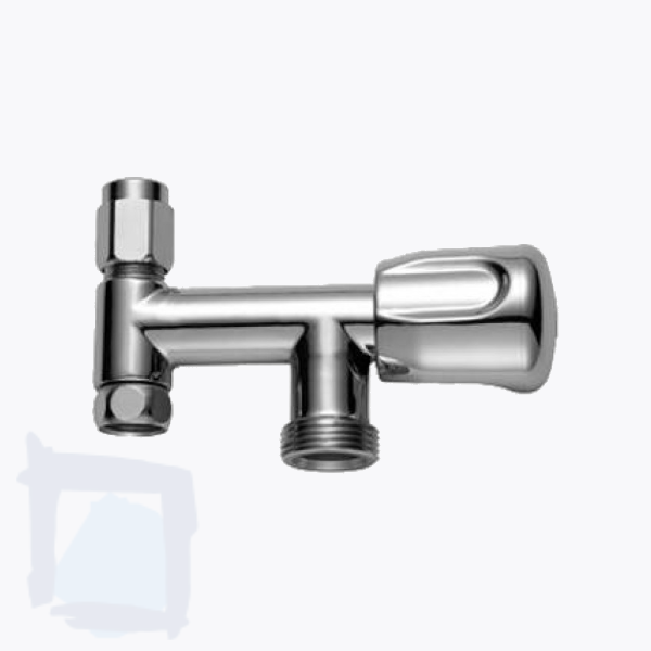 PROFI LINE Zwischenventil Messing verchromt 3/8" x 10 mm