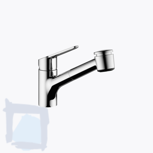 KWC ISLA Spültischmischer schwenkbar u. ausziebar A225