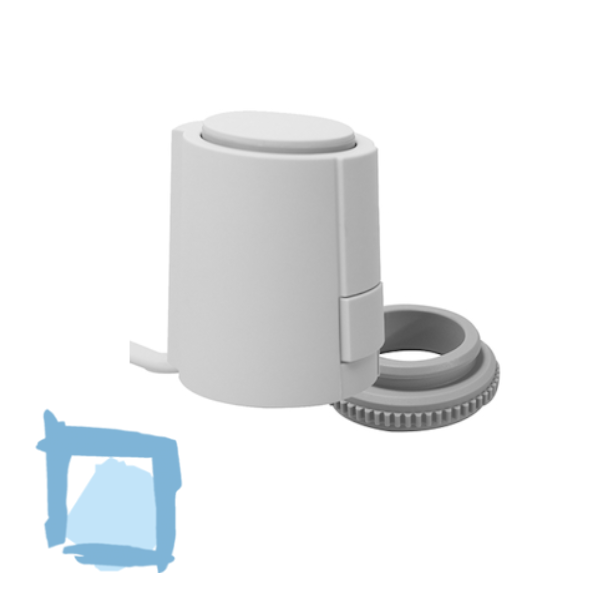 Stellantrieb Danfoss 24V mit VA10 Adapter