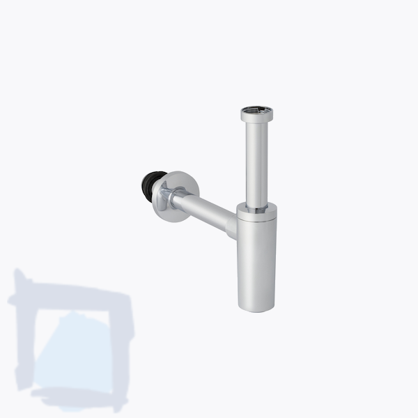 Geberit Waschtisch-Direktsifon hochglanz-verchr. 1 1/4", DN 32