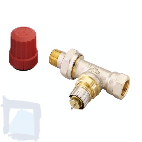 Danfoss Thermostatventil DN 10, Durchgang