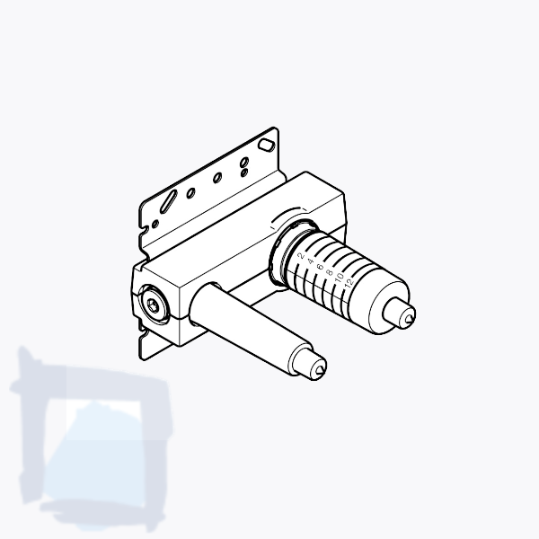 UP-Wand-Einhandbatterie Mischer rechts