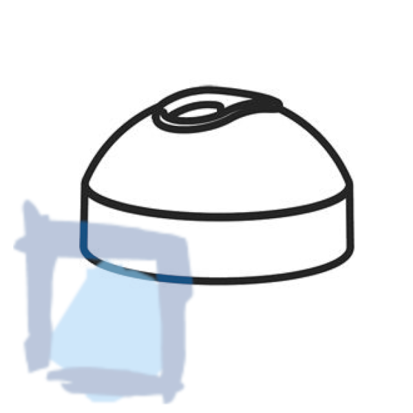 KWC DOMO Abdeckkappe Classic D55 lang Kst