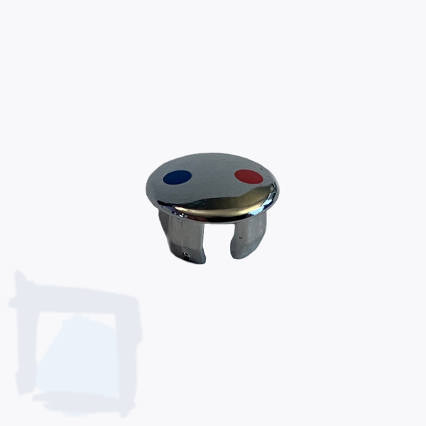 Abdeckkappe rot + blau