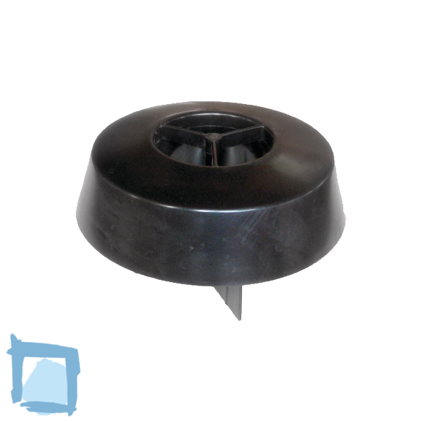 Abschlusszarge schwarz BIMAG 100FI