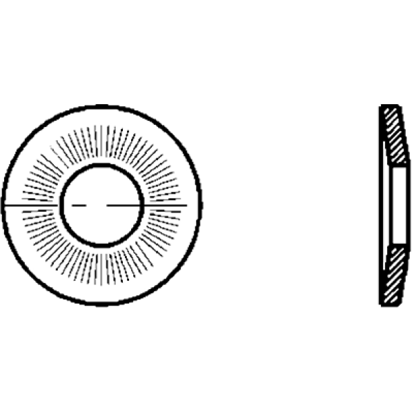 Unterlagsscheibe RIP-Lock Befestigungsschraube für Hebelgriff