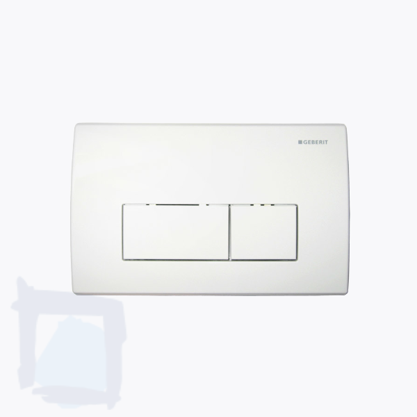 GEBERIT Kappa 50 Betätigungsplatte / Abdeckplatte weiß
