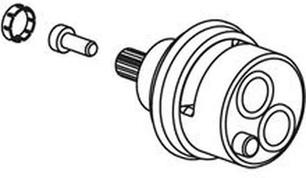 Umsteller 180° Set zu AVA Thermostat Mischer