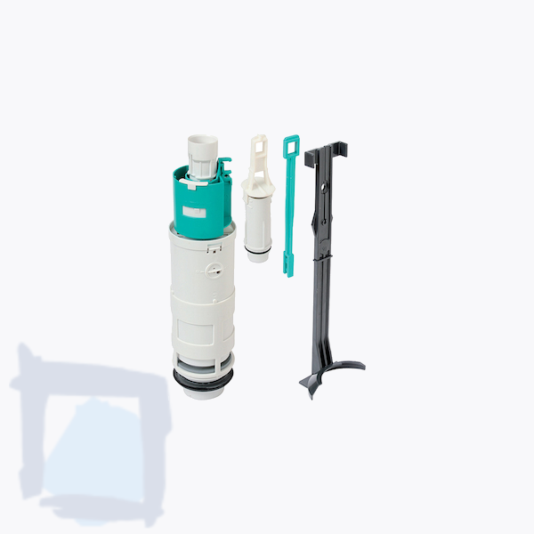 Heberglocke Zweimengen / Spül- Stop, zu Einbauspülkasten Geberit, ab Mod. Okt. 97