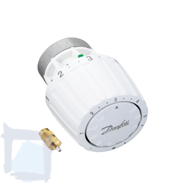 Danfoss Thermostatkopf RAV 2961 mit Stopfbüchse
