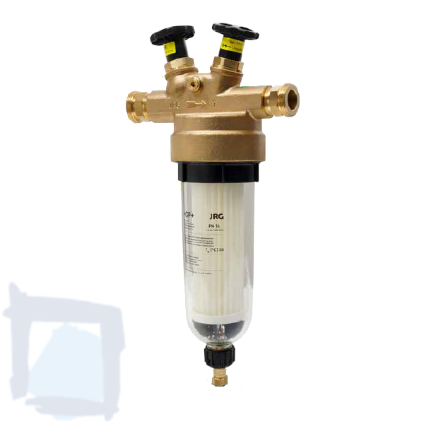 JRG LegioStop Feinfilter mit Umgehung IG, PN10 2"