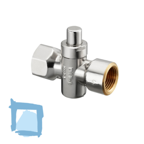 Oventrop Manometer-Dreiweghahnen 1/2"IG